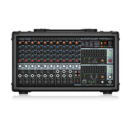 Behringer パワードミキサー PMP550M高品質マイクプリアンプ Amazon | Behringer パワードミキサー 最大2 x 250W 高品質